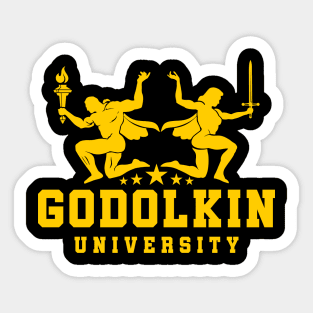 Godolkin University Sticker
